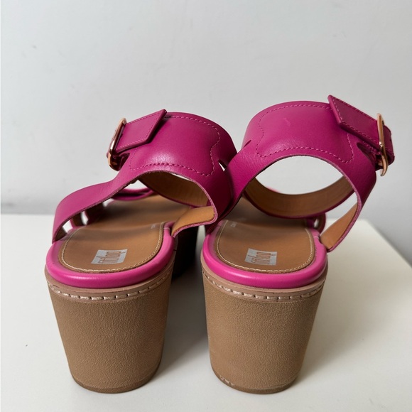 Fitflop Pilar suede platform sandals size 8 - Picture 4 of 6